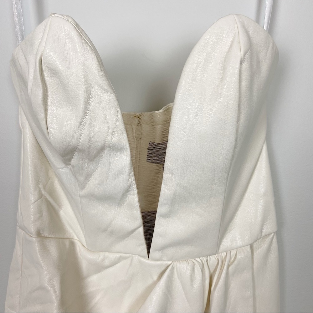 Michael Costello x REVOLVE Jake Gown in Optic White Size XXS - Picture 4 of 11